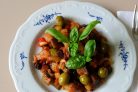 Овощи по-сицилийски с каперсами