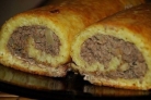 Сырный рулет с фаршем