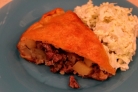 Пирог с бараниной и картошкой