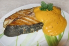 Кижуч под соусом