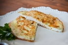 Мясо в омлете