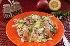 Салат из селедки с пекинской капустой