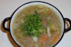 Рассольник с гречкой
