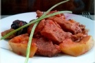 Мясо под сладким соусом в мультиварке