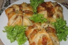 Хачапури с ветчиной и сыром