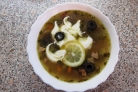 Солянка с маслинами