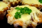 Жульен с плавленным сыром