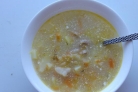 Кислые щи с квашеной капустой и свининой