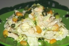 Салат с мясом из пекинской капусты
