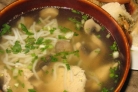 Китайский суп с курицей