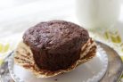 Шоколадные кексы с грушами