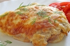 Мясо по-французски с фаршем