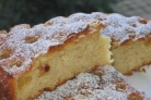 Бисквит с яблоками