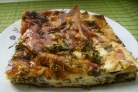 Пирог из лаваша с грибами