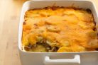 Картофельная запеканка с мясом в духовке