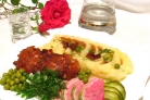 Шницель по-министерски с маслом