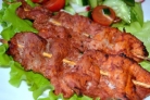 Шашлычки из свинины на шпажках в духовке