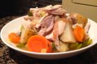 Куриное мясо с овощами в духовке