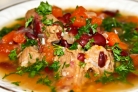 Лобио из красной фасоли с мясом