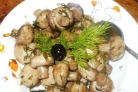 Быстрые маринованные грибы