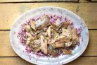Сельдь маринованная