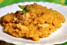 Горох с мясом в мультиварке