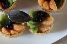 Корзиночки с фруктами и желе
