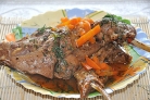 Гусь кусочками