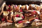 Карась с грушами и лимонным соком
