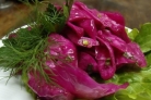 Капуста маринованная с чесноком и свеклой