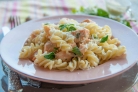 Паста с форелью