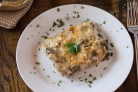 Курица под соусом бешамель