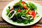 Вкусный салат из кальмара