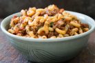 Вкусные макароны с фаршем