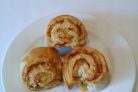 Булочки-рулеты с сырной начинкой