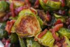 Теплый салат с брюссельской капустой