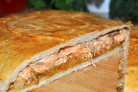 Пирог с капустой и рыбой