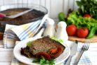Печеночник с рисом, луком и кабачком