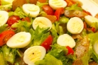 Салат с карпаччо из курицы