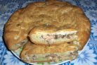 Пирог с сайрой