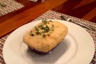 Куриный пирог в горшочке