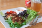 Картофельно-крабовые котлеты