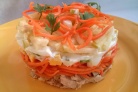 Салат с корейской морковкой