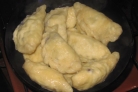 Вареники с черникой