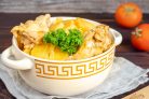 Крылышки с картошкой в мультиварке