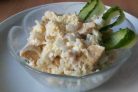 Салат с консервированными шампиньонами