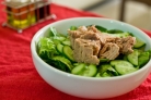 Салат с тунцом и огурцом