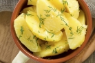 Картофель с укропом