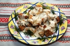 Куриные кусочки в сливочном соусе