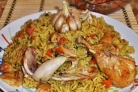 Плов с куриными ножками